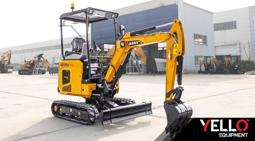 Go Green Without Sacrificing Power: The SANY SY19E Electric Excavator